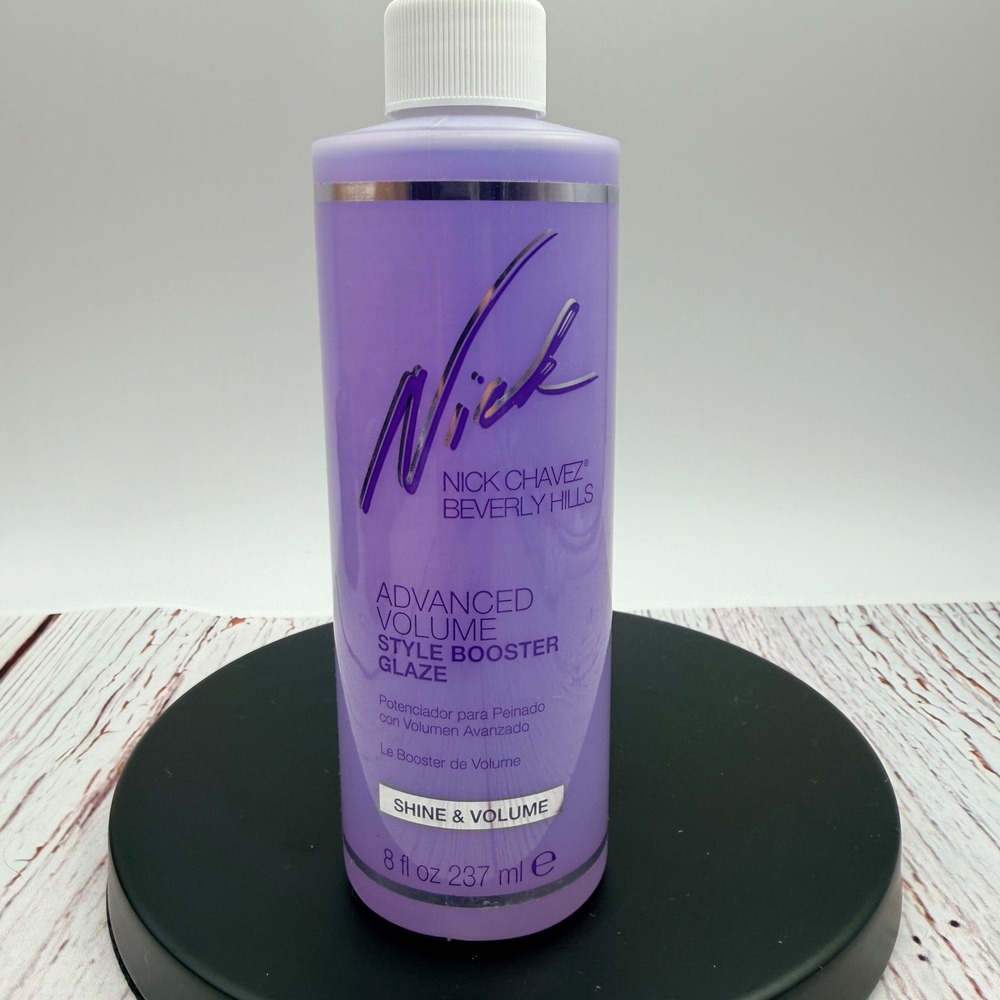 Nick Chavez Beverly Hills Advanced Volume Style Booster Glaze 8oz Shine & Volume